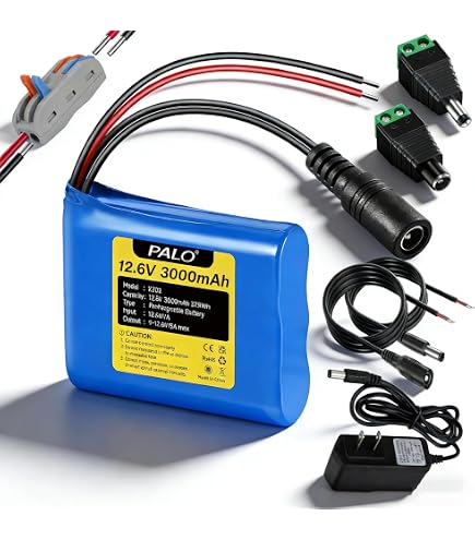 Amazon.com: 12V 6800mAh Super Rechargeable Protable Li-ion Lithium